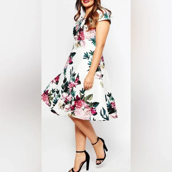 Truly You Dresses | Truly You Midi Dress | Color: Pink/White | Size: 20 | Ccccccchristine's Closet